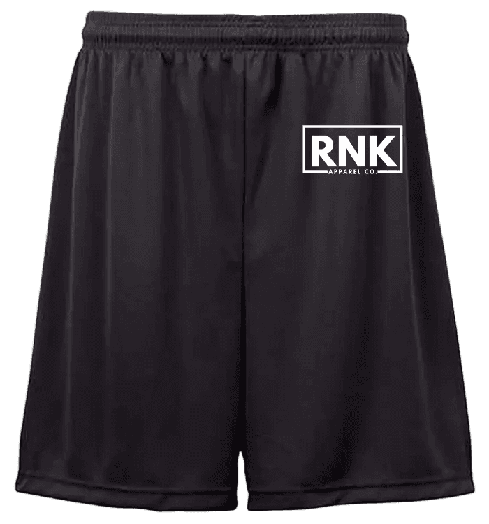 RNK Youth Performance Shorts with moisture-management fabric, designed for athletic activities and active youth sports.