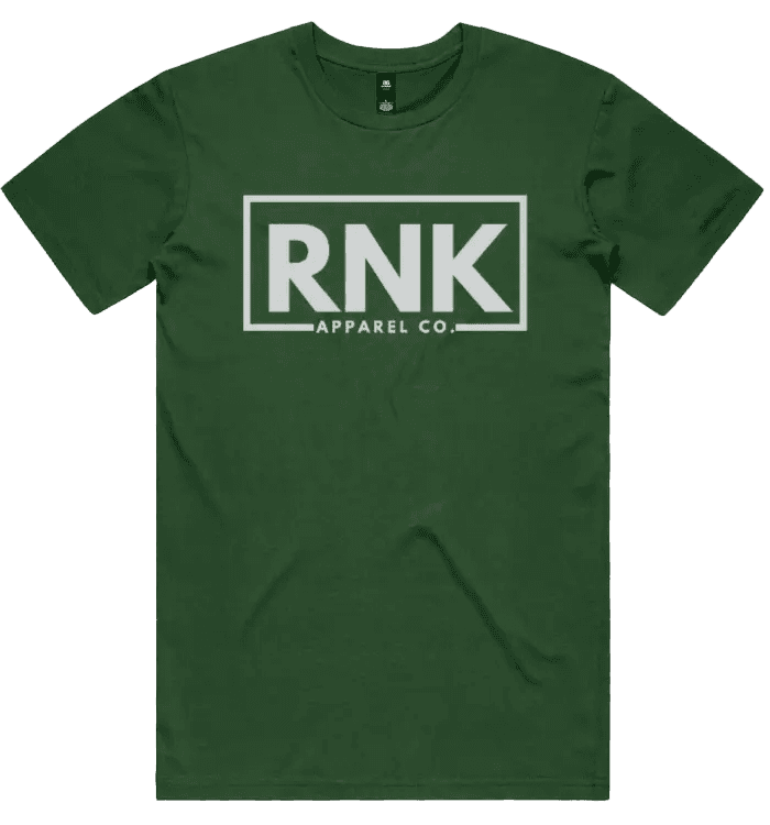 Unisex RNK Apparel Co. classic cotton T-shirt, comfortable everyday tee with plain design, in neutral color.