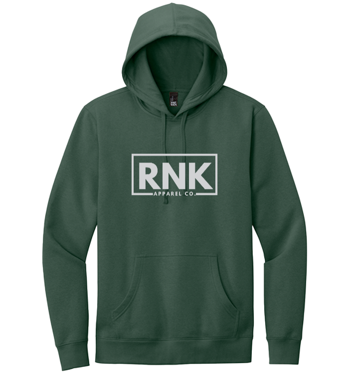 RNK Adult Hockey Fleece Hoodie by RNK Apparel Co., unisex made-to-order hoodie in navy with hockey-inspired design.