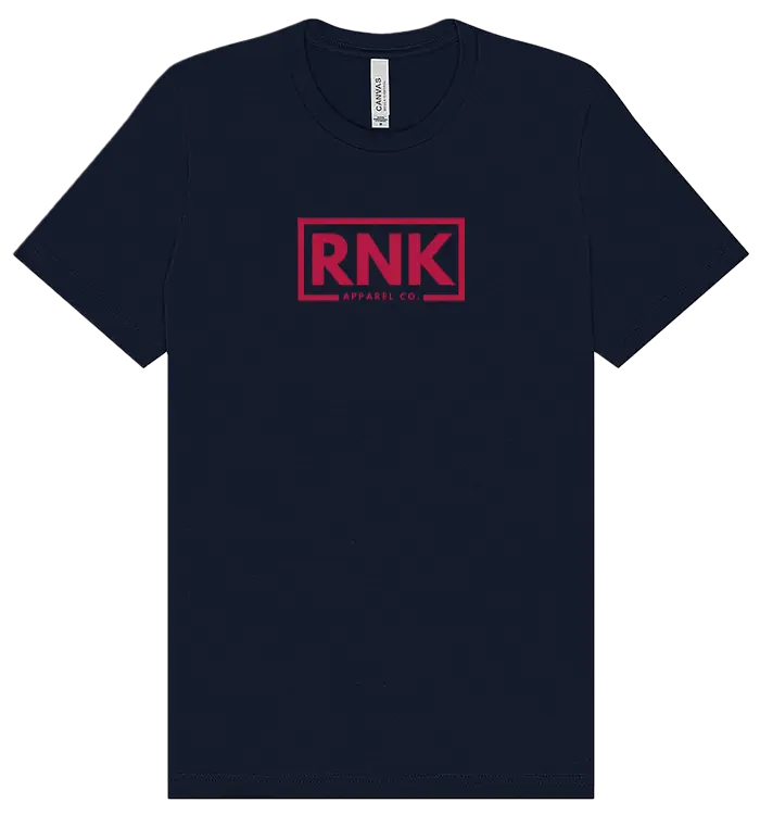 Classic hockey cotton T-shirt from RNK Apparel Co, featuring a comfortable fit and hockey-themed design in cotton fabric.