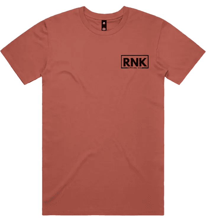 RNK Adult unisex combed cotton T-shirt with small logo on the left chest, casual apparel by RNK Apparel Co.
