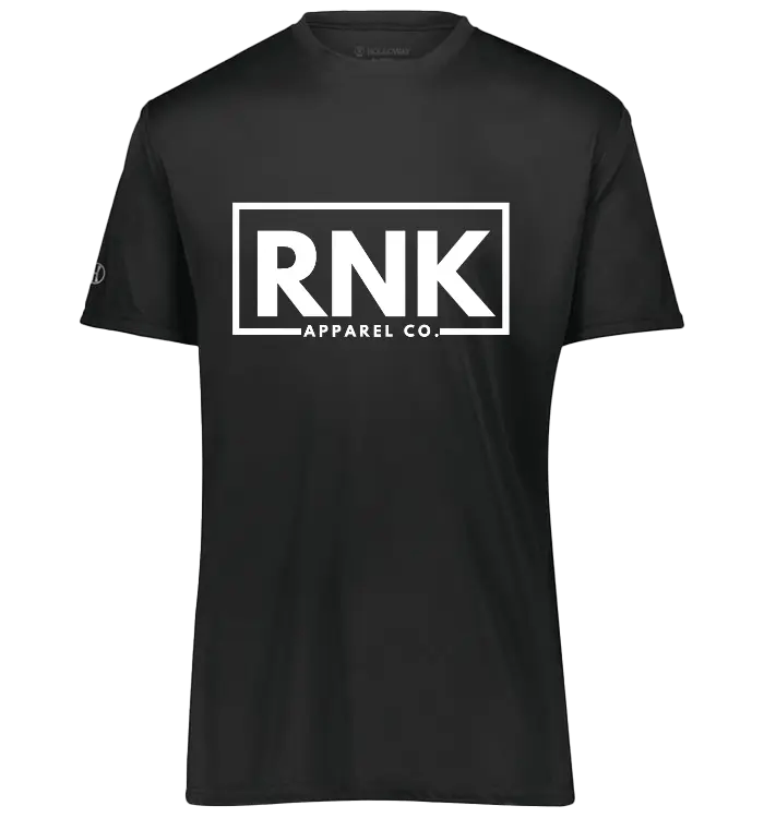 Unisex athletic T-shirt from RNK Apparel Co., featuring a comfortable fit and breathable fabric in a casual style.