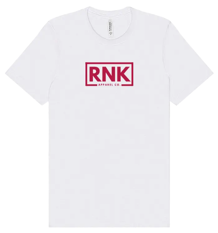 Classic hockey cotton T-shirt by RNK Apparel Co, featuring a comfortable fit and hockey-inspired design on soft cotton fabric.