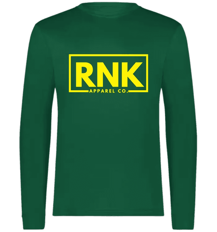 RNK Adult Performance Long Sleeve Hockey Training T-Shirt, lightweight and breathable athletic shirt for hockey players.