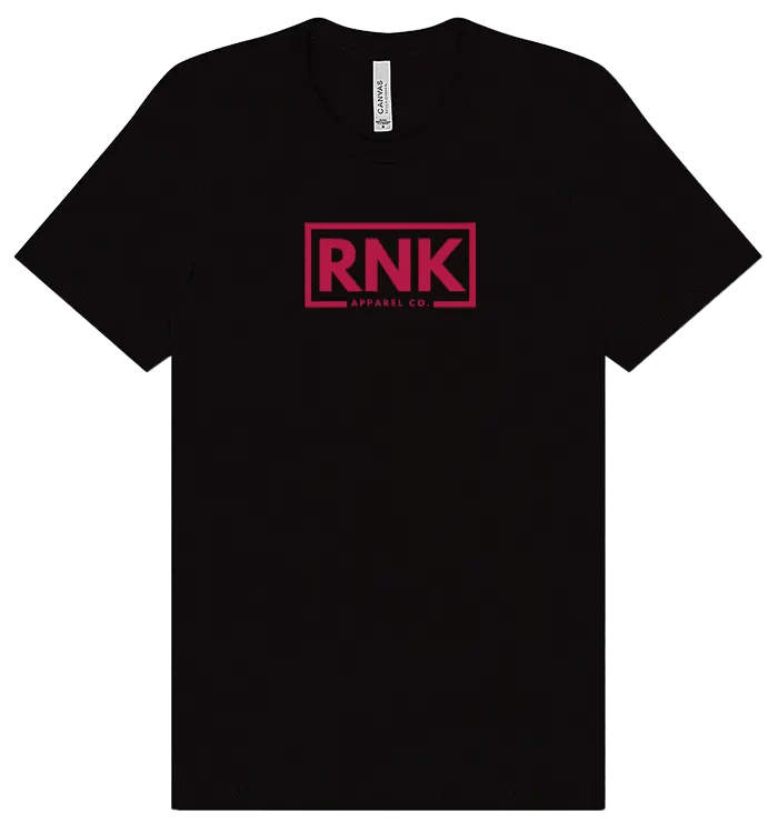Classic hockey cotton T-shirt from RNK Apparel Co featuring a casual fit and hockey-inspired design on soft cotton fabric.