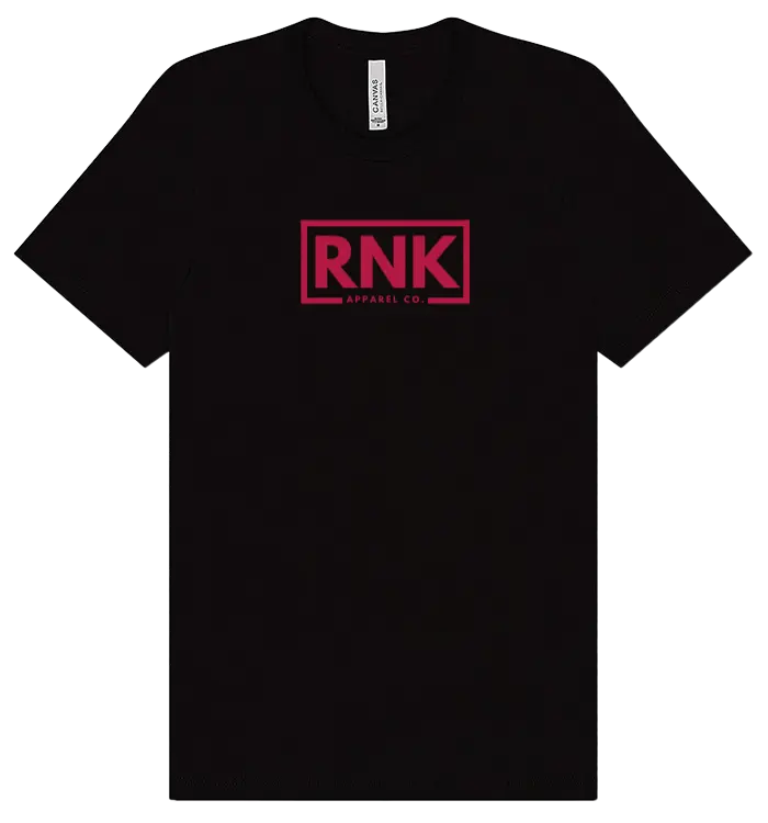 Classic hockey cotton T-shirt from RNK Apparel Co featuring a casual fit and hockey-inspired design on soft cotton fabric.