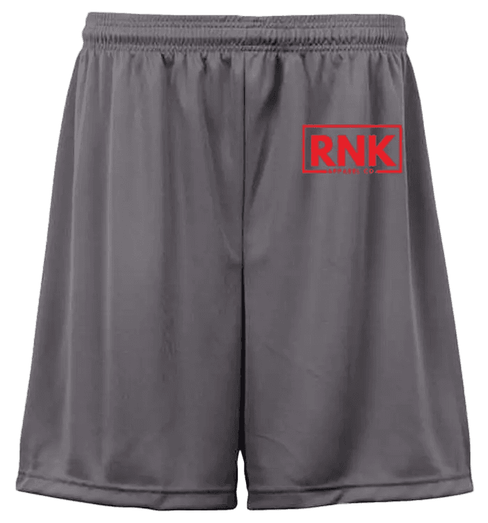 RNK Youth Performance Shorts with moisture-management fabric, athletic shorts designed for active youth sports and exercise.
