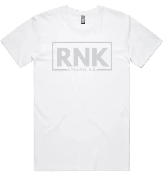 RNK Apparel Co. adult unisex combed cotton T-shirt, classic everyday tee in a neutral color, casual and comfortable fit.