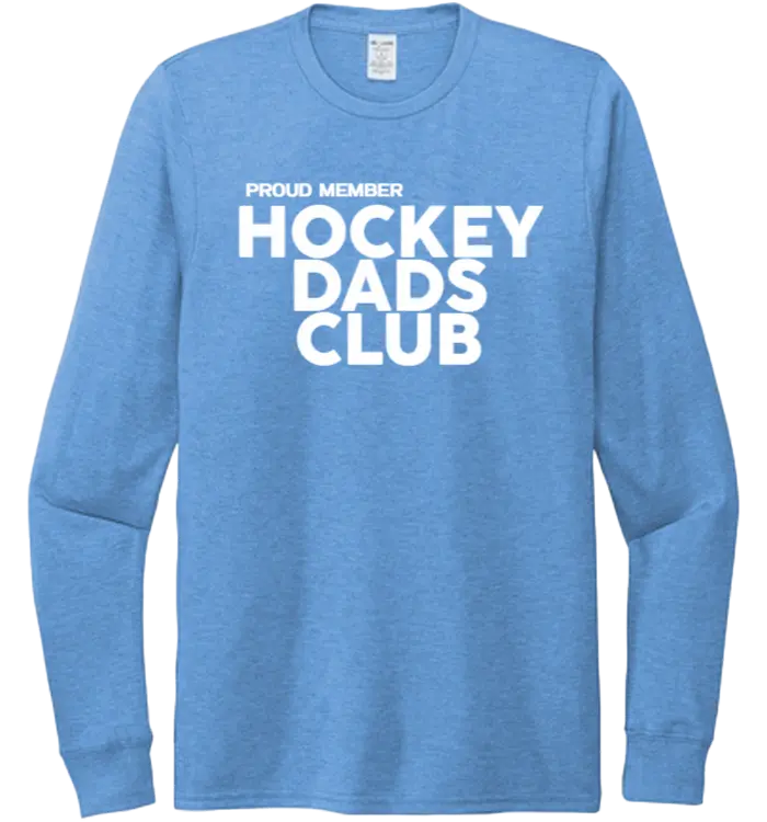 Unisex long sleeve T-shirt from RNK Apparel Co. made of poly, organic cotton, and modal blend, shown in a casual fit.