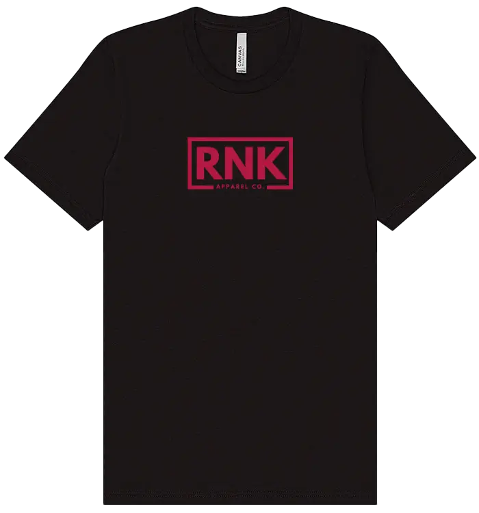 Classic hockey cotton T-shirt from RNK Apparel Co featuring a comfortable fit and hockey-inspired design.
