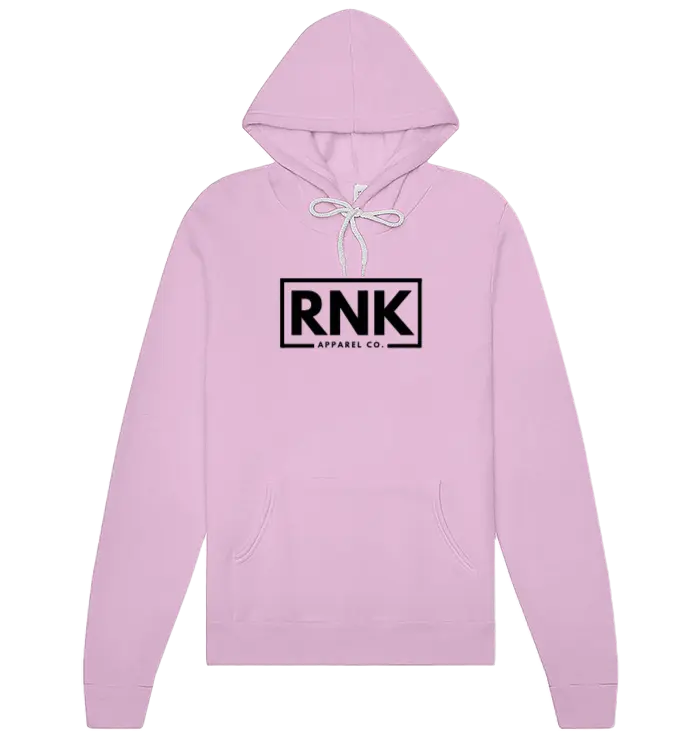 Premium hockey fleece hoodie by RNK Apparel Co, featuring a comfortable fleece fabric and hockey-inspired design.