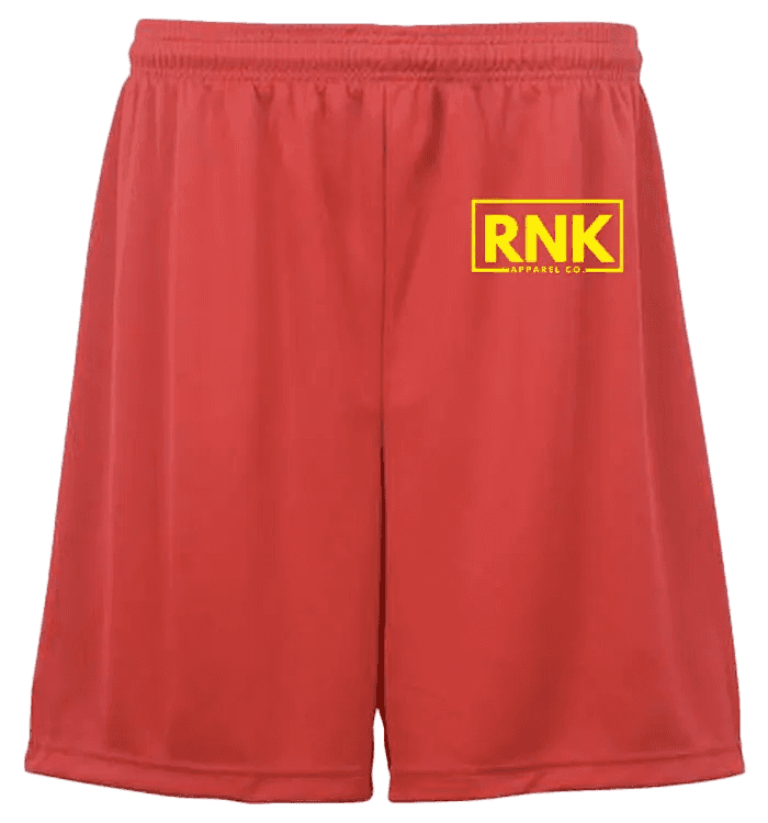 Men's performance shorts made of moisture-wicking antimicrobial polyester fabric by cmgvd2nmw00acoj0juazl4l2x, shown in the image.