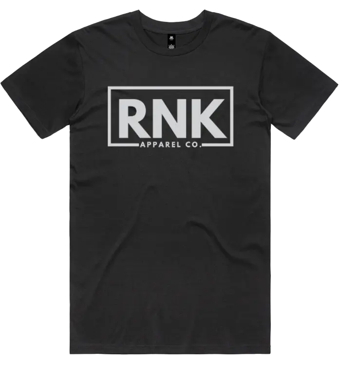 Unisex RNK Apparel Co. classic cotton T-shirt in a neutral color, casual everyday tee with a comfortable fit.