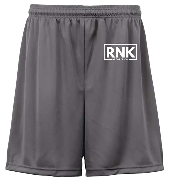 Unisex RNK Performance Shorts with moisture-management fabric, athletic fit, and lightweight design for active sports and workouts.