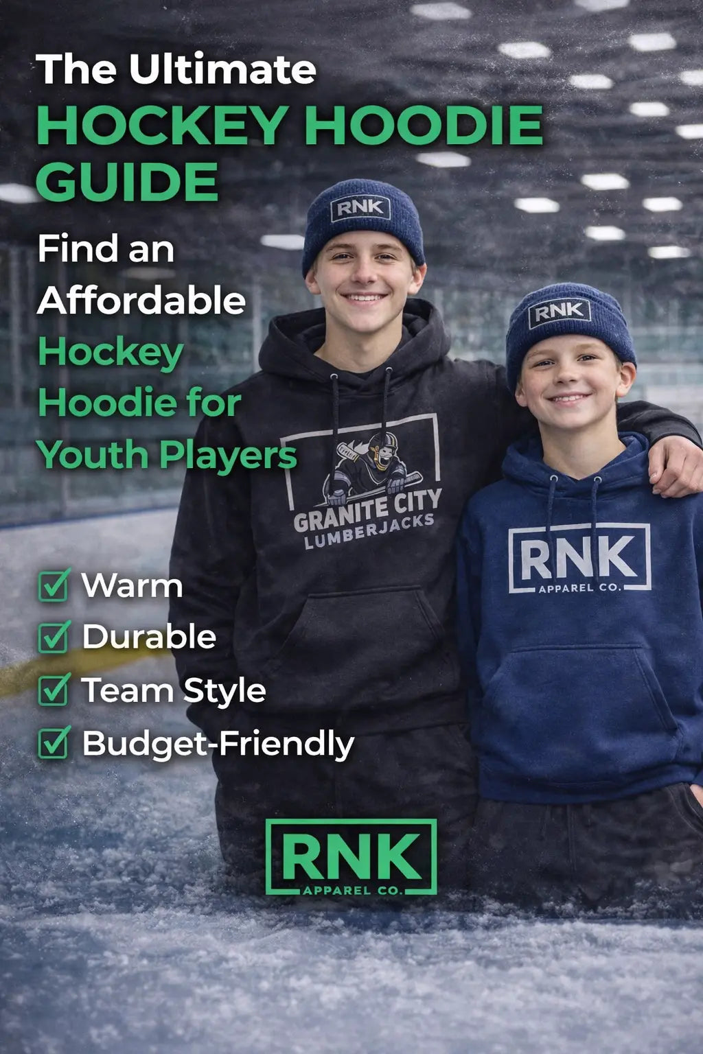The Ultimate Hockey Hoodie Guide: Find an Affordable Hockey Hoodie for Youth Players RNK Apparel Co.
