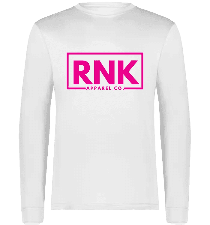 Unisex adult performance long sleeve T-shirt in 100% polyester, black, by cmgvd2nmw00acoj0juazl4l2x, front view.
