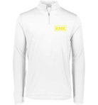 Unisex adult dry-fit 1/4 zip polyester pullover by cmgvd2nmw00acoj0juazl4l2x, showing front view with collar and zipper detail.