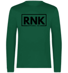 Adult performance long sleeve T-shirt by cmgvd2nmw00acoj0juazl4l2x, 100% polyester, unisex fit, shown in black fabric.