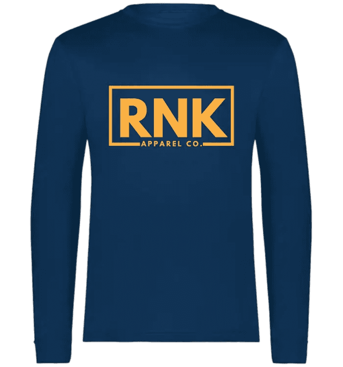 Unisex adult performance long sleeve polyester T-shirt by cmgvd2nmw00acoj0juazl4l2x, shown in black with a fitted design.