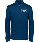 Adult dry-fit 1/4 zip pullover by cmgvd2nmw00acoj0juazl4l2x, showing a black polyester athletic top with a quarter-zip collar.