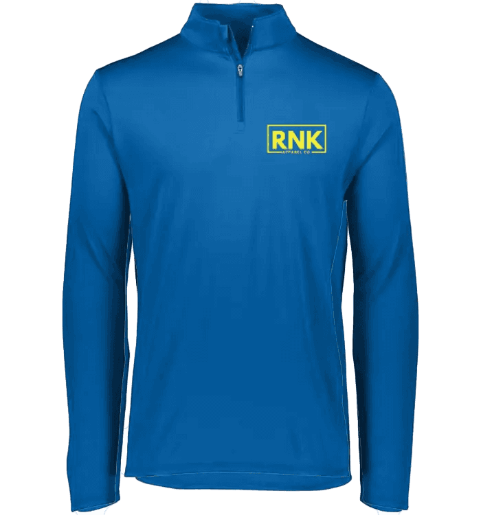 Adult dry-fit 1/4 zip polyester pullover by cmgvd2nmw00acoj0juazl4l2x, unisex, in a sleek, athletic fit with a high collar.