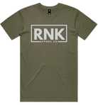 RNK Adult unisex combed cotton T-shirt, classic everyday tee in solid color, casual and comfortable for daily wear.