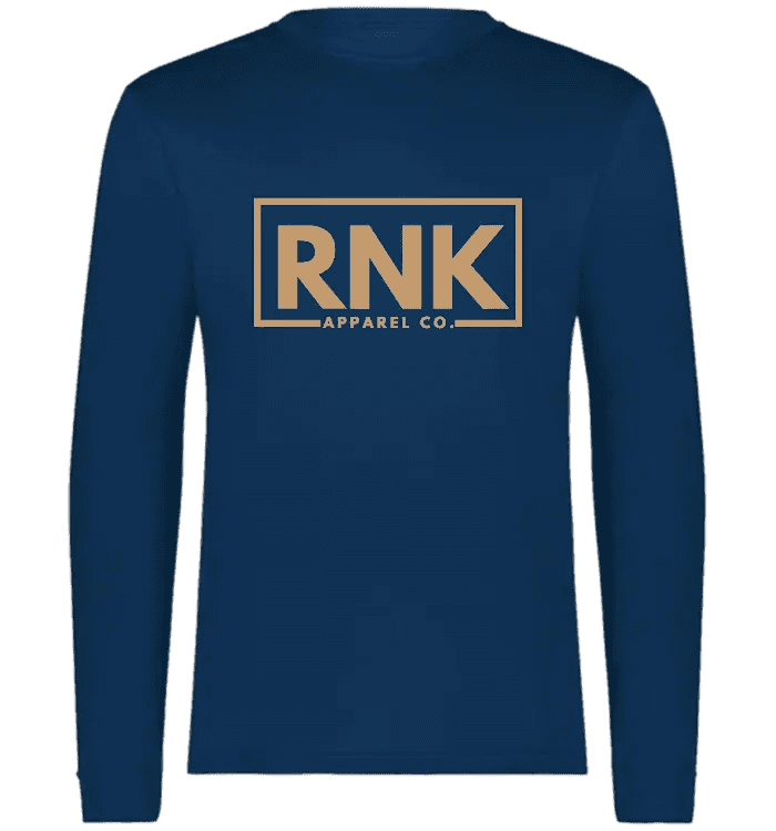 Unisex adult performance long sleeve T-shirt by cmgvd2nmw00acoj0juazl4l2x, 100% polyester, showing the fitted design and fabric texture.