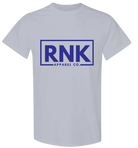 Youth cotton T-shirt featuring a royal blue color and a CMGVD2NM logo graphic on the front.