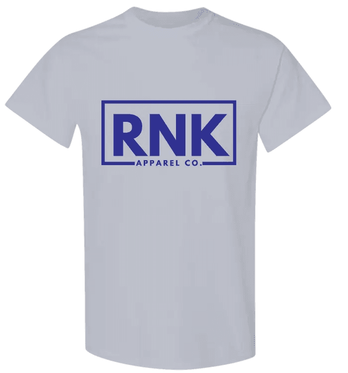 Youth cotton T-shirt featuring a royal blue color and a CMGVD2NM logo graphic on the front.