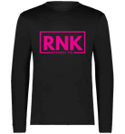 Unisex adult performance long sleeve T-shirt made of 100% polyester by cmgvd2nmw00acoj0juazl4l2x, shown on a plain background.