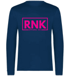 Adult performance long sleeve T-shirt by cmgvd2nmw00acoj0juazl4l2x, made of 100% polyester, shown in black on a mannequin.