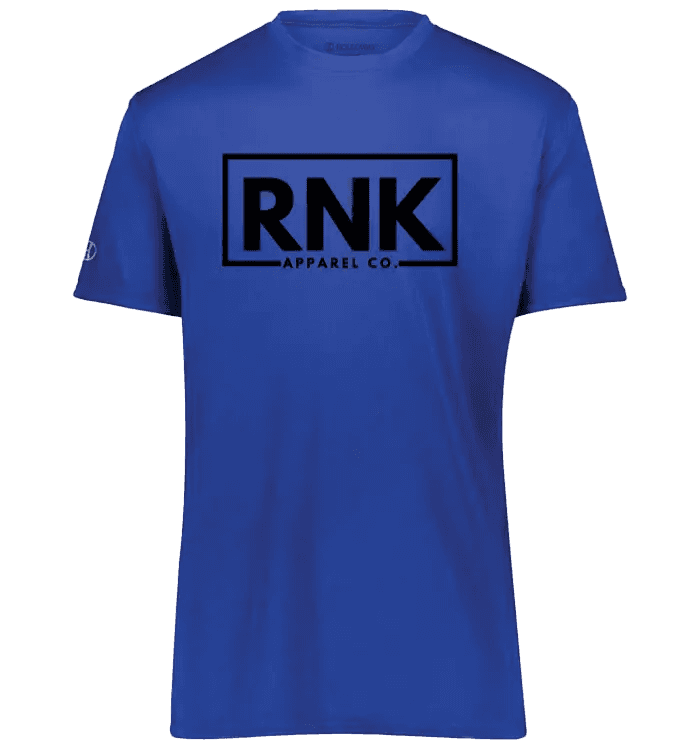 Adult unisex athletic T-shirt by cmgvd2nmw00acoj0juazl4l2x, 100% polyester, shown in a front view with a sleek fit and athletic design.