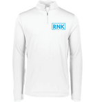 Adult dry-fit 1/4 zip polyester pullover by cmgvd2nmw00acoj0juazl4l2x, shown in a front view with collar and zip detail.