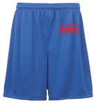 Youth hockey training shorts blue athletic wear