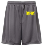RNK Unisex Performance Shorts with moisture-management fabric, athletic shorts for sports and active wear.