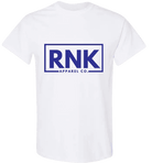 Youth cotton T-shirt with royal blue RNK logo graphic, featuring short sleeves and a comfortable fit by cmgvd2nmw00acoj0juazl4l2x