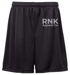 Youth performance shorts made of moisture-wicking antimicrobial polyester fabric by cmgvd2nmw00acoj0juazl4l2x, shown laid flat.