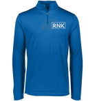Adult dry-fit 1/4 zip pullover by cmgvd2nmw00acoj0juazl4l2x, 100% polyester, shown in a neutral color with a quarter-zip neckline.