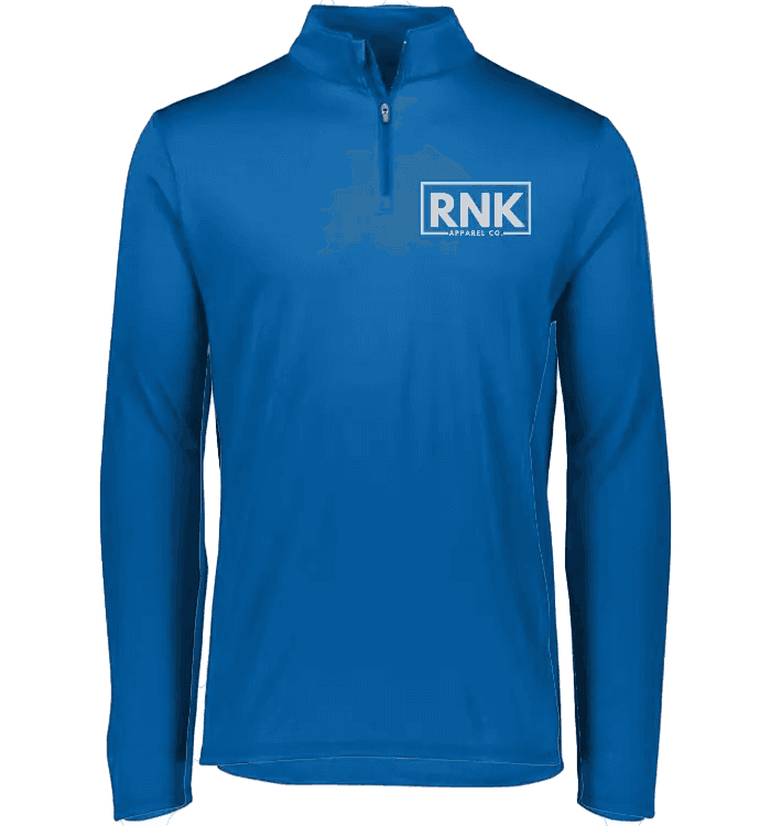Adult dry-fit 1/4 zip pullover by cmgvd2nmw00acoj0juazl4l2x, 100% polyester, shown in a neutral color with a quarter-zip neckline.