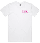 Adult unisex cotton t-shirt by cmgvd2nmw00acoj0juazl4l2x, showing front view in white with short sleeves and round neckline.