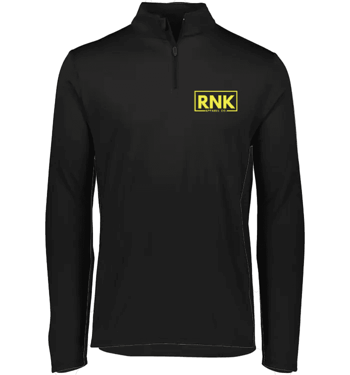 Unisex adult dry-fit 1/4 zip polyester pullover by cmgvd2nmw00acoj0juazl4l2x, shown in a neutral color with a stand-up collar.