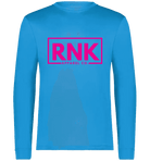 Adult performance long sleeve T-shirt by cmgvd2nmw00acoj0juazl4l2x, made of 100% polyester, shown in a unisex fit.