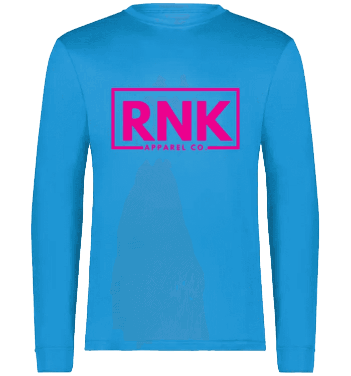 Adult performance long sleeve T-shirt by cmgvd2nmw00acoj0juazl4l2x, made of 100% polyester, shown in a unisex fit.