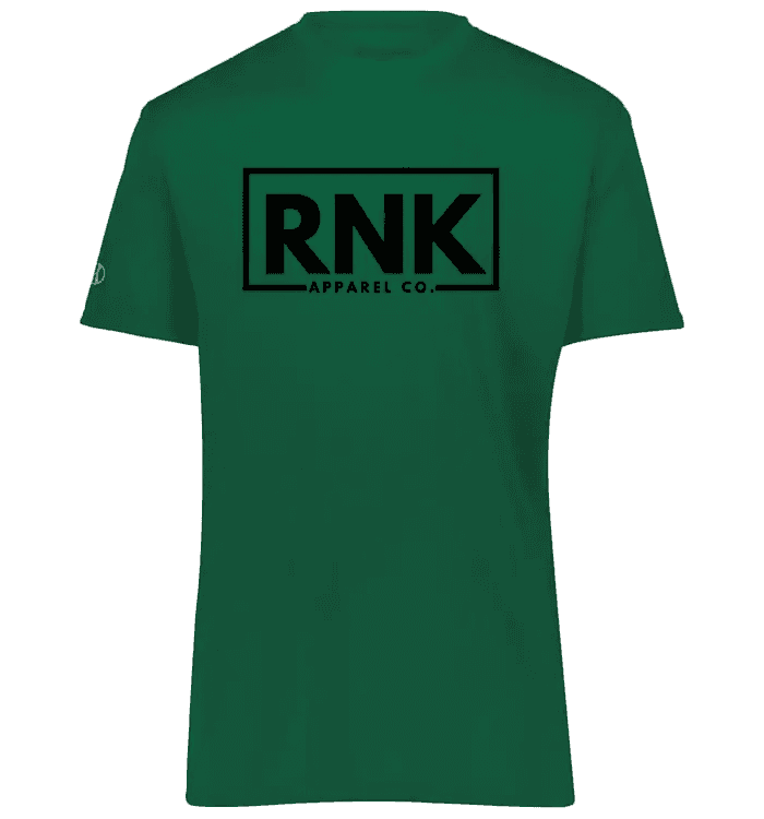 Adult unisex athletic T-shirt in 100% polyester by cmgvd2nmw00acoj0juazl4l2x, shown laid flat with crew neck and short sleeves.