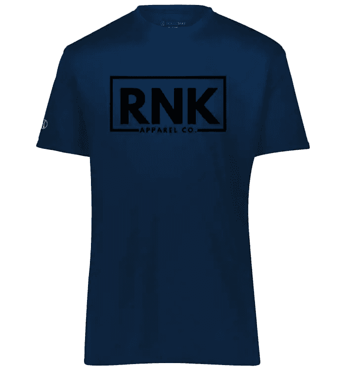 Adult unisex athletic T-shirt made of 100% polyester by cmgvd2nmw00acoj0juazl4l2x, shown flat with short sleeves and crew neck