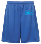 RNK Unisex Performance Shorts with moisture-management fabric, lightweight athletic shorts designed for active wear.